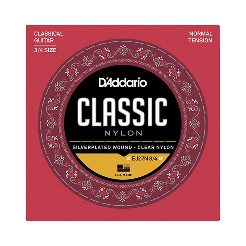 D’Addario EJ27N 3/4 Normal Tension Classic Guitar Strings