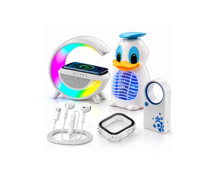 Combo Deal Mosquito Killer Earphone Watch Speaker