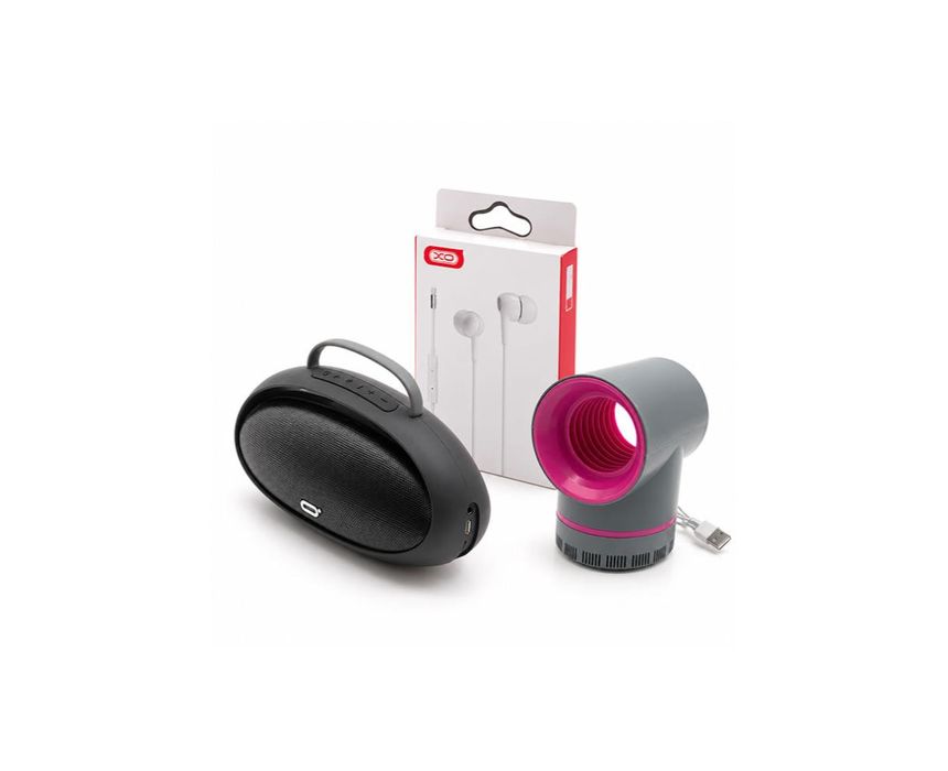 Combo Deal Mosquito Killer, UV Light, 360° + Earphone XO EP37 + Speaker Bluetooth Icon