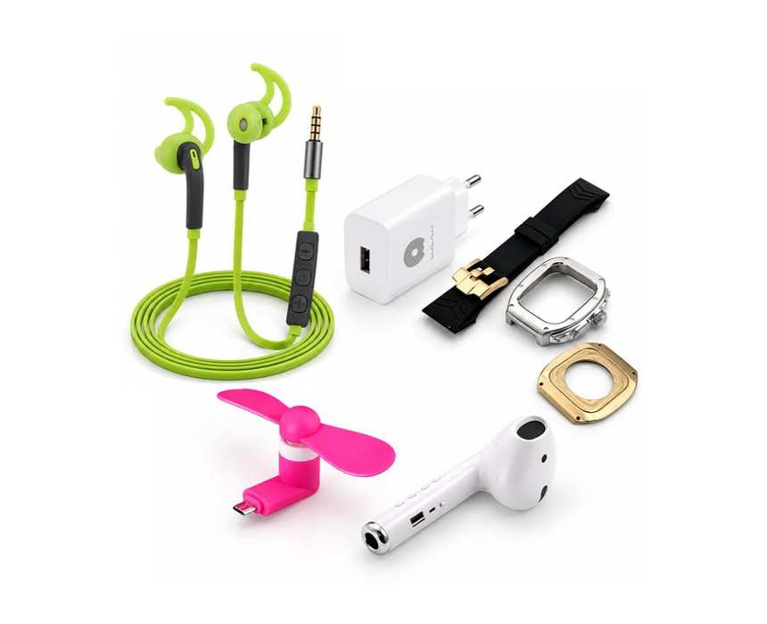 Combo Deal Earphone Rock Speaker Airpod Charger Wuw