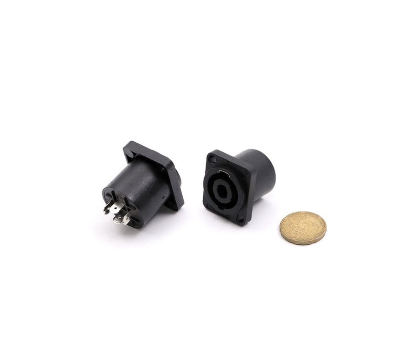 Audio Connector Speakon 4-Pin Female Chassis Mount