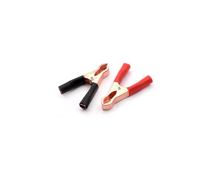 Battery Clip 80x20mm 2x Alligator