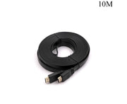 Audio Video Cable HDMI Male to Male 10m 2K Flat Black