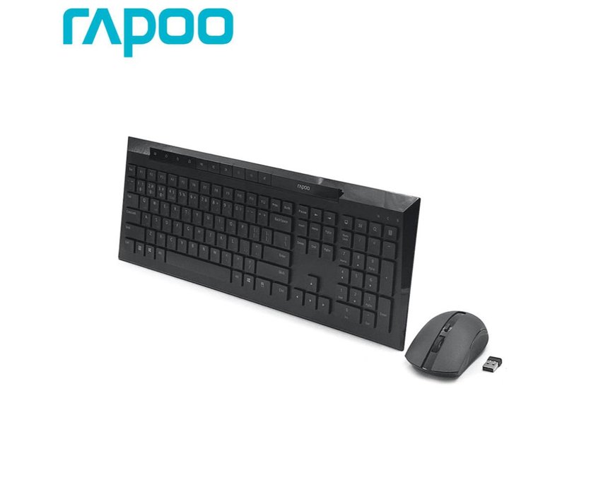 Keyboard & Mouse Wireless Rapoo 8200m-X336