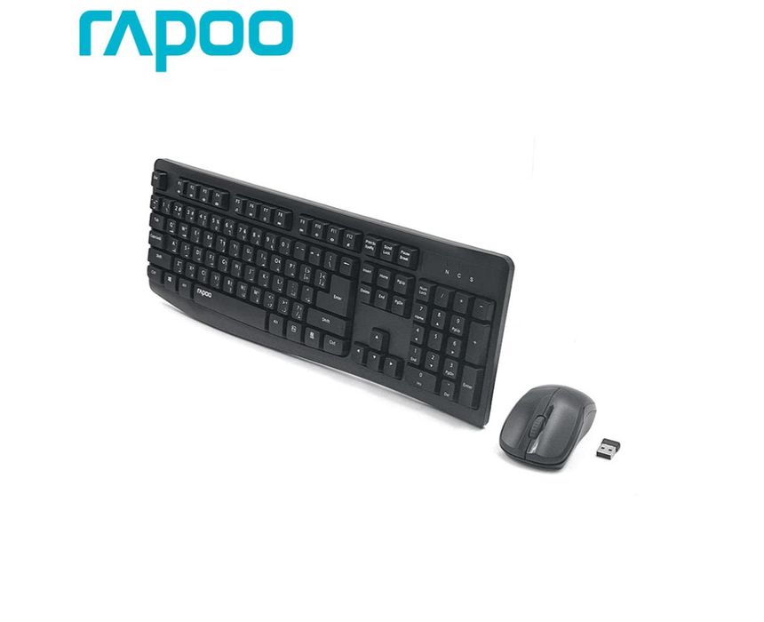 Keyboard & Mouse Wireless Rapoo X1800 Pro
