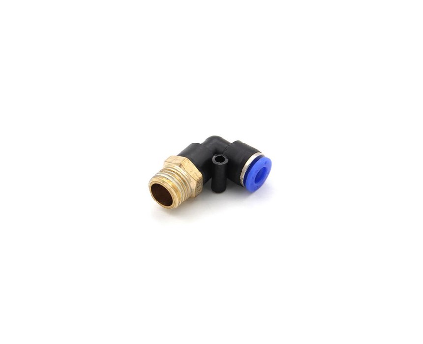 Pneumatic - Fittings - 1/4" Male - 6mm - Elbow - PL-6-2