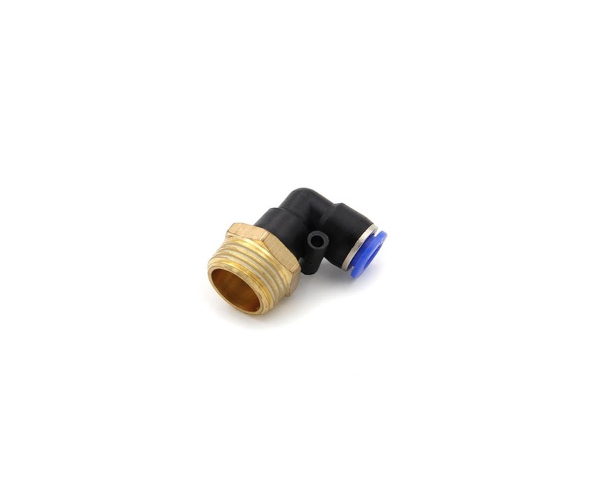 Pneumatic - Fittings - 1/2" Male - 8mm - Elbow - PL-8-4