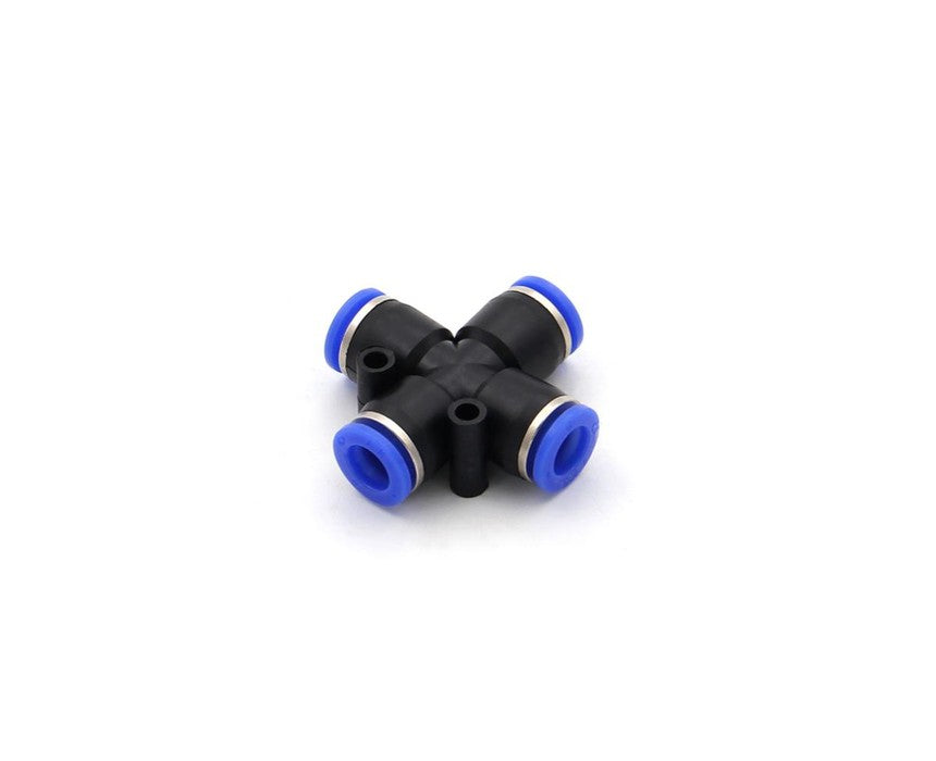 Pneumatic - Fittings - 4-Way - 8mm - PZA8