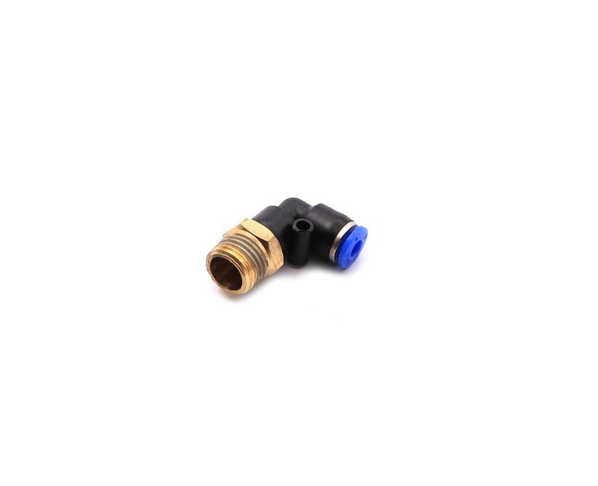 Pneumatic - Fittings - 1/4" Male - 4mm - Elbow - PL-4-2