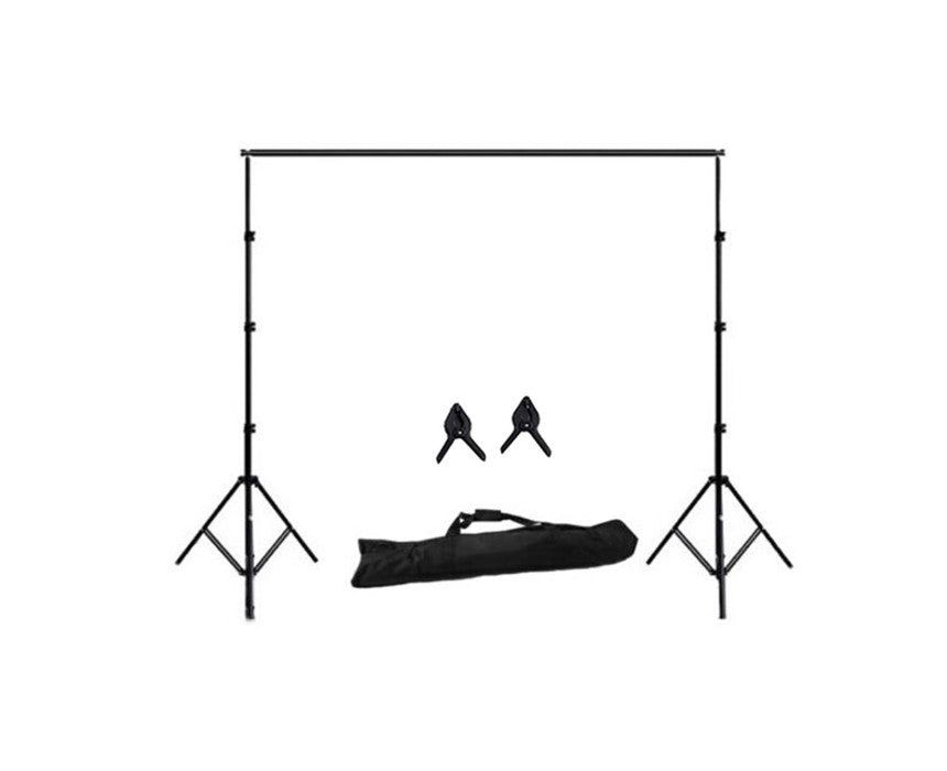 Photography Background Backdrop Support System Canvas Hold 2.6x3m