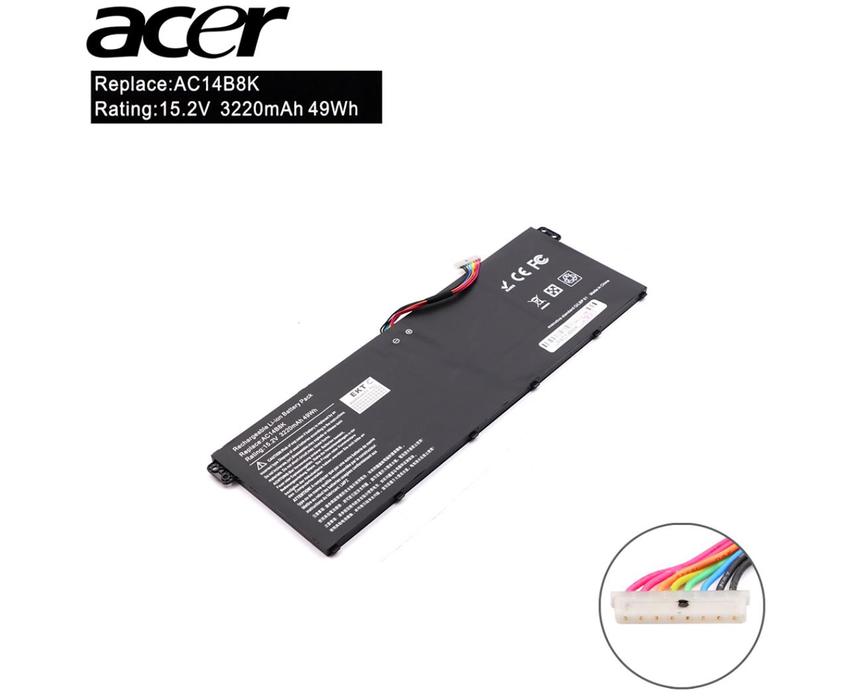 Laptop Battery 17.2V 3.9Ah Compatible With Acer AC14B8K