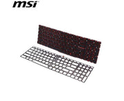 Laptop Keyboard Compatible With MSI GT72 Red
