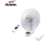 Fan Wall - 18" - 220V AC - 55W - White - Remote - Rama