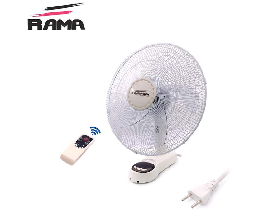 Fan Wall - 18" - 220V AC - 55W - White - Remote - Rama