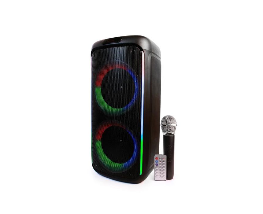 Portable Speaker - Amplifier - 6.5" - USB & Bluetooth & Radio - WLC-6603