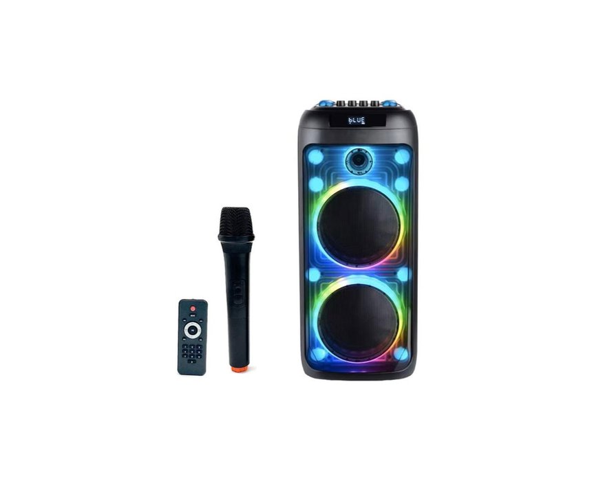 Portable Speaker - Amplifier - 8" - USB & Bluetooth & Radio - QL-2839
