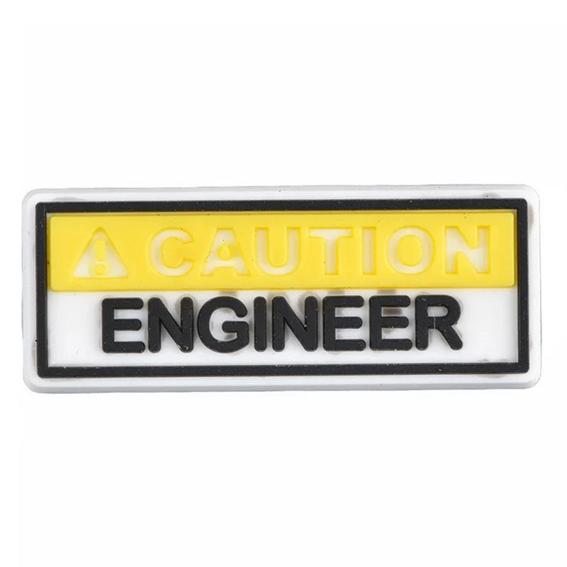 Caution Engineer Engineering Croc Charms for Crocs | Jibbitz