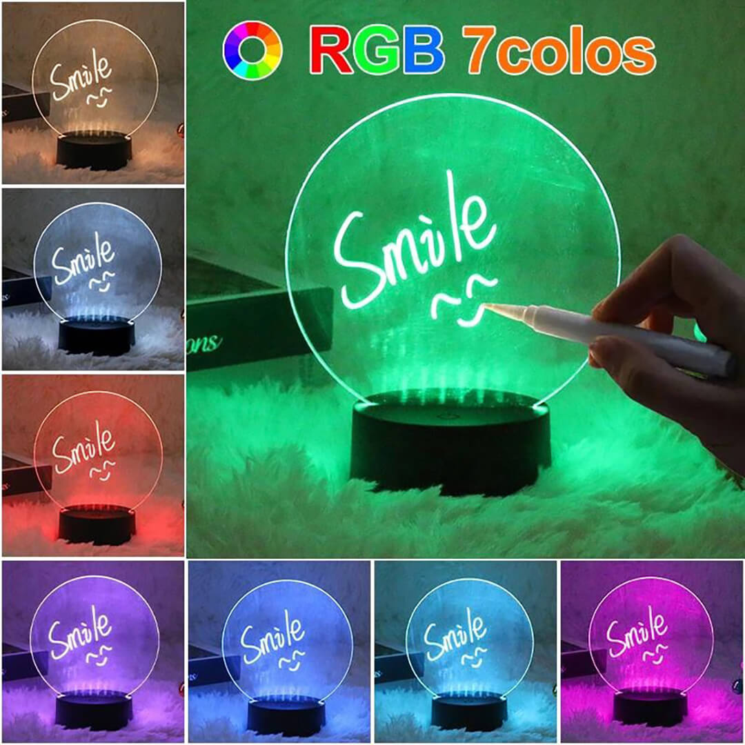Erasable LED Writing Board – A Stylish and Functional Message Board