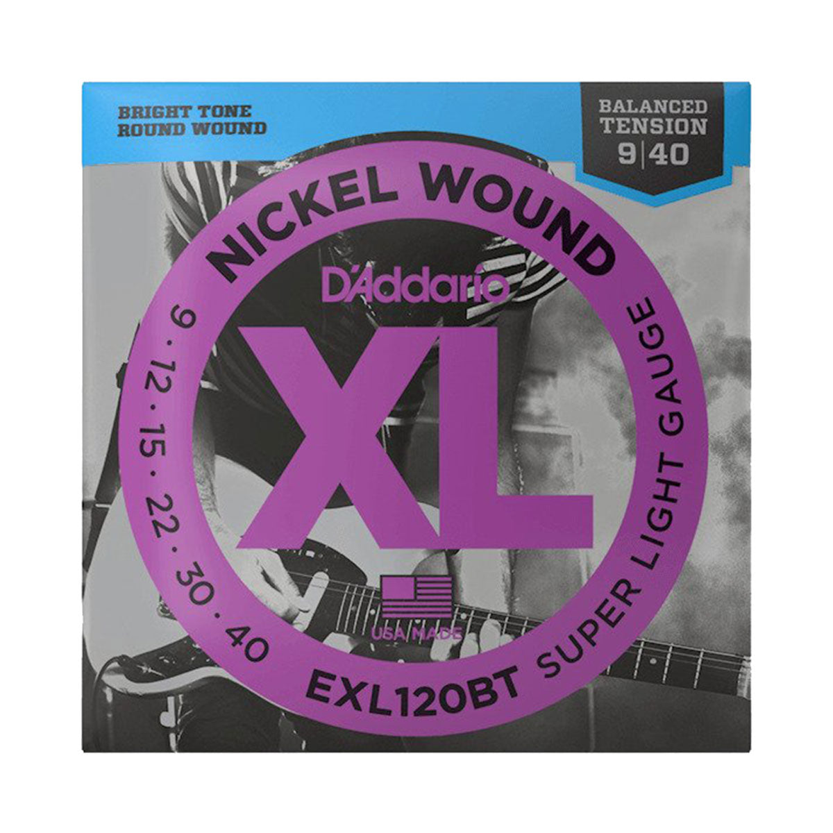D’Addario EXL120BT Super Light Balanced Tension Electric Guitar Strings