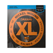 D’Addario EXL160-5 5-String Bass Strings 50-135