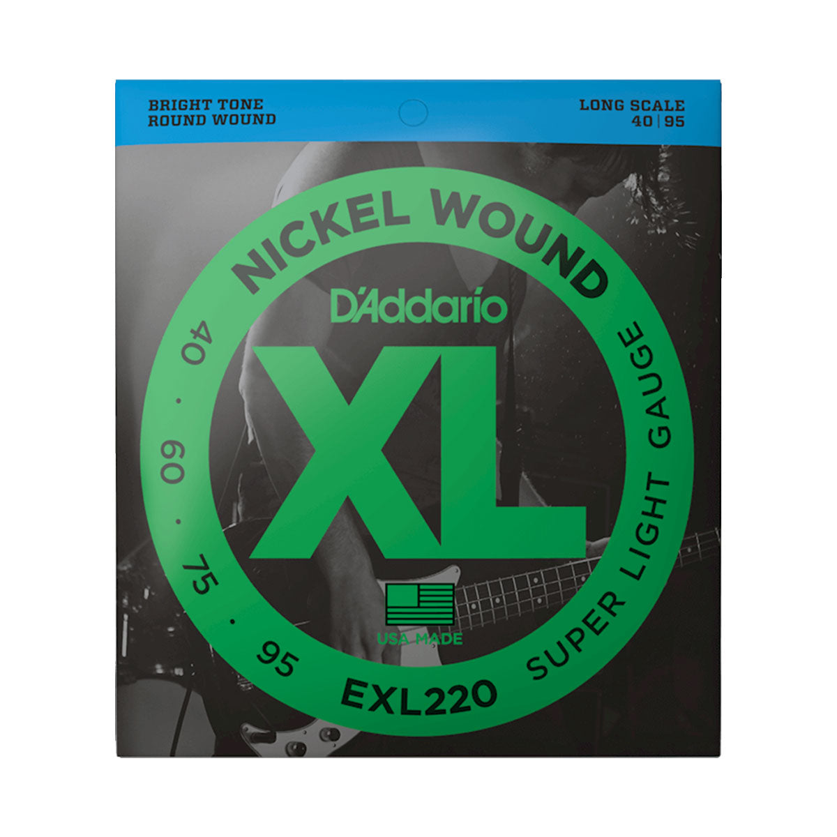 D’Addario EXL220 Super Light Long Scale Bass Strings