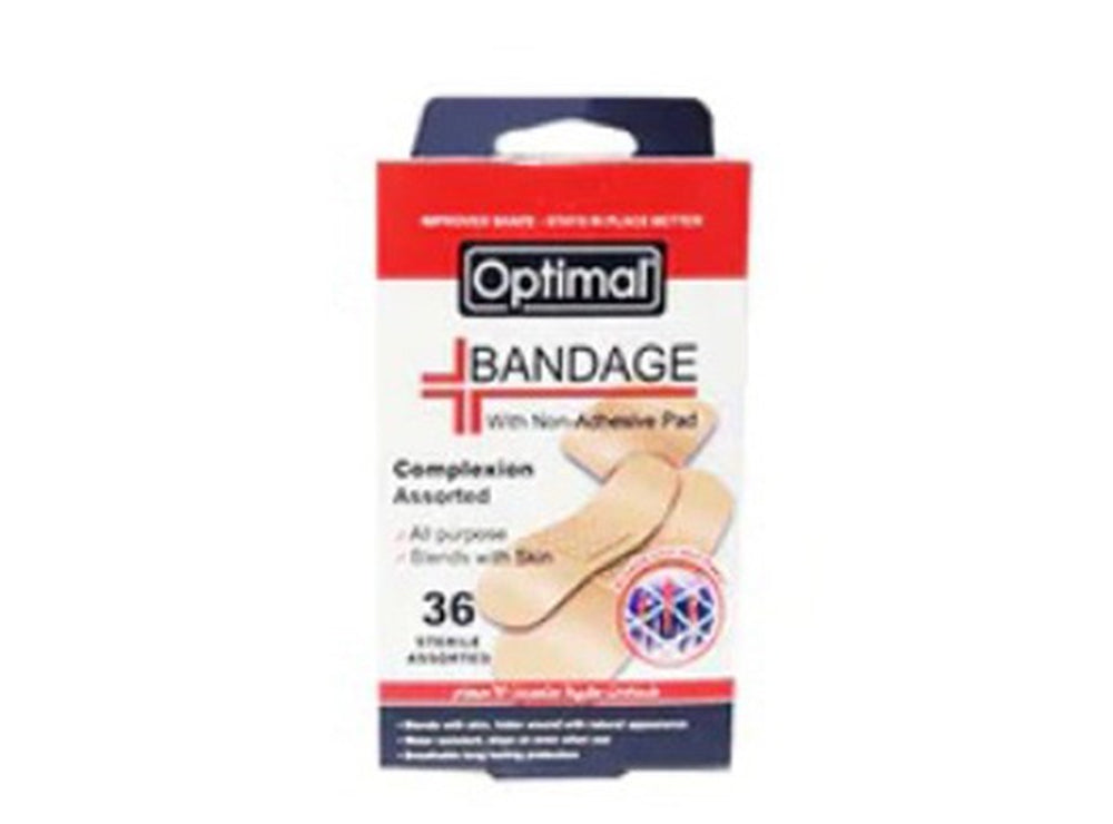 Optimal Complexion Bandage Plasters 36 Pcs