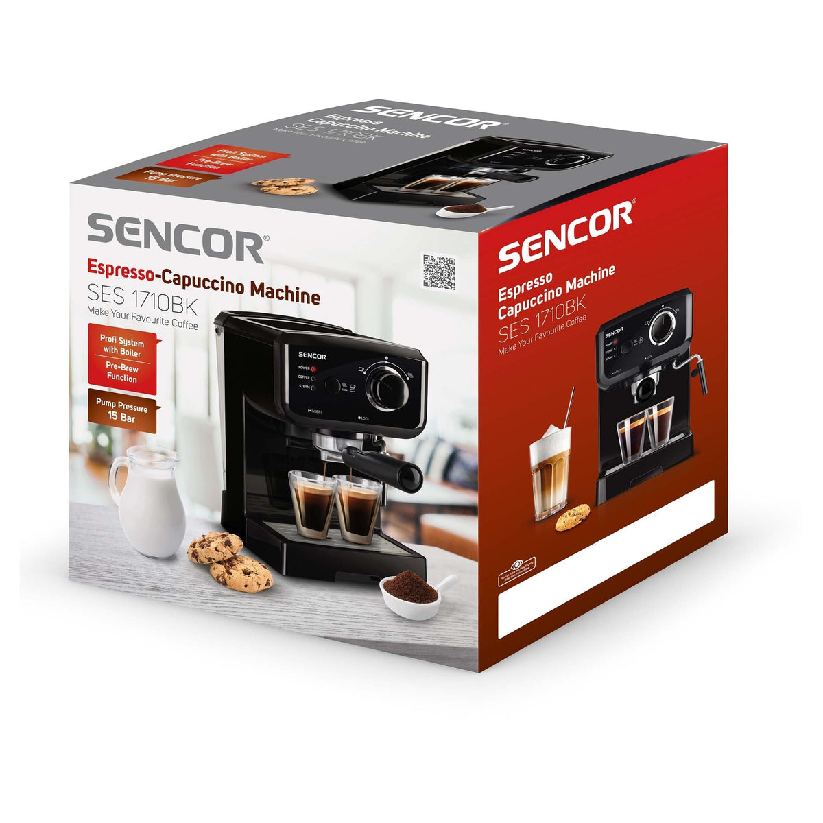 Black Espresso Machine Coffee machine Black Espresso Machine Black Espresso Machine Sencor