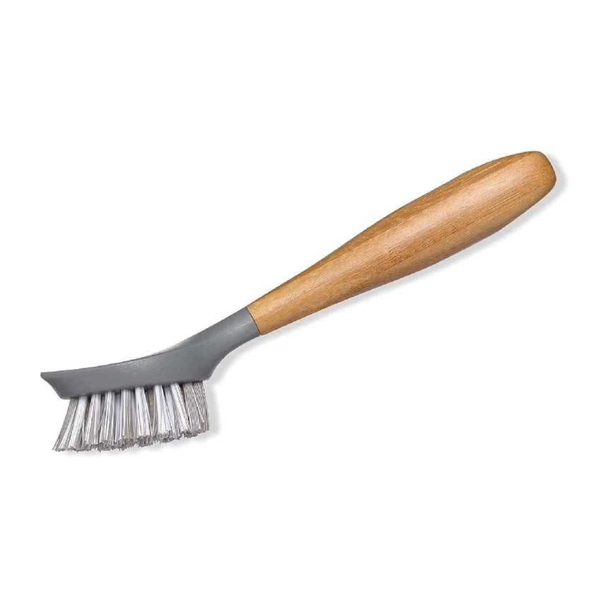Brush and Scraper, Bamboo Handle, Grey Cast Iron Brush and Scraper, Bamboo Handle, Grey Brush and Scraper, Bamboo Handle, Grey Full Circle