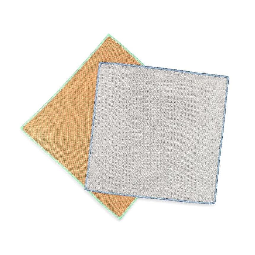 Glass Cleaning Recycled Microfiber Cloths - Set of 2 Kitchen Towels Glass Cleaning Recycled Microfiber Cloths - Set of 2 Glass Cleaning Recycled Microfiber Cloths - Set of 2 Full Circle