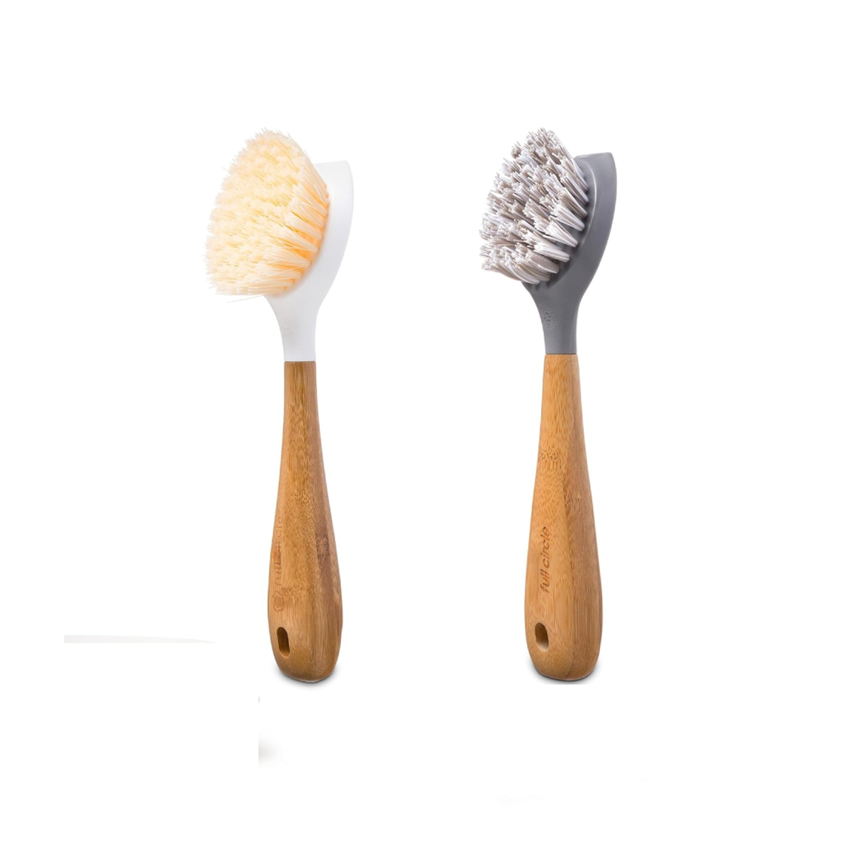 Be Tenacious Bamboo Dish Brush Set - 2 Pack Cast Iron Be Tenacious Bamboo Dish Brush Set - 2 Pack Be Tenacious Bamboo Dish Brush Set - 2 Pack Full Circle