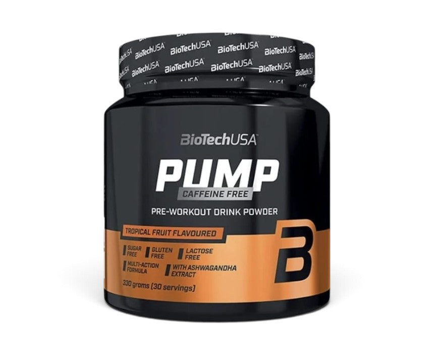 Biotech Pump Caffeine Free Preworkout Tropical