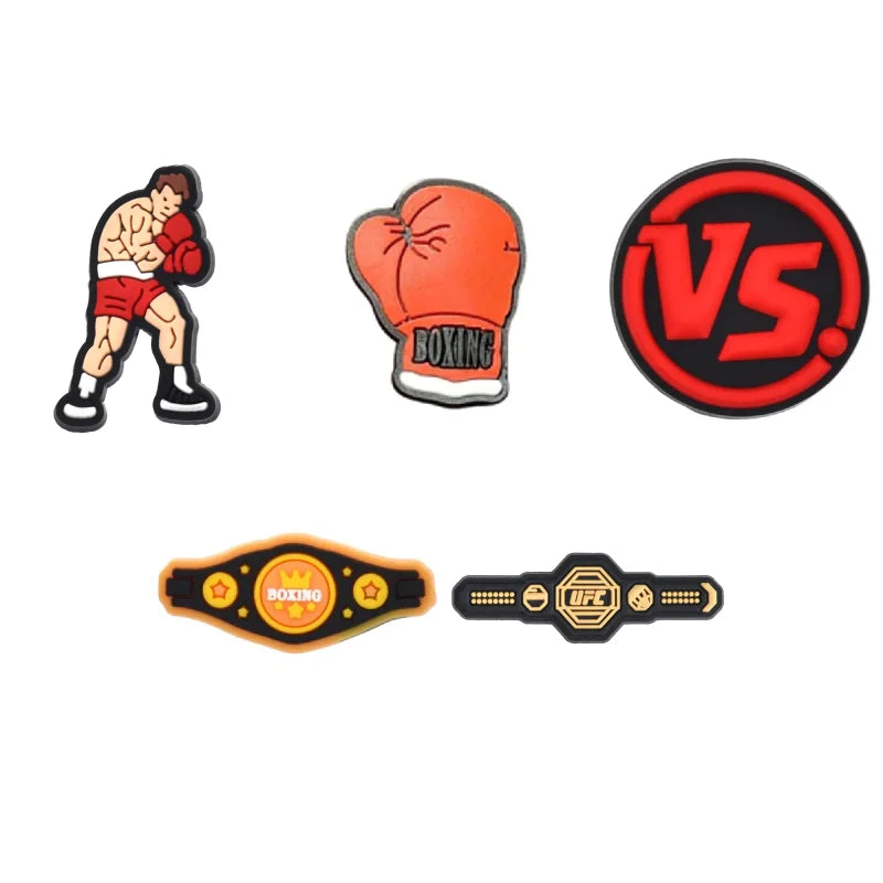 Boxing and Fighting Croc Charms for Crocs | Jibbitz