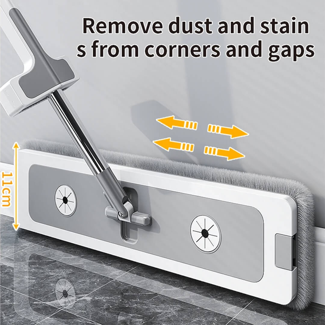 Home mop set with rotating head, remove dust and stain corners and gaps