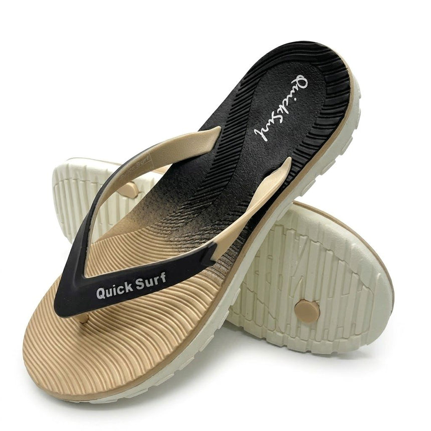 Flip Flop Quick-surf Black Gold Original