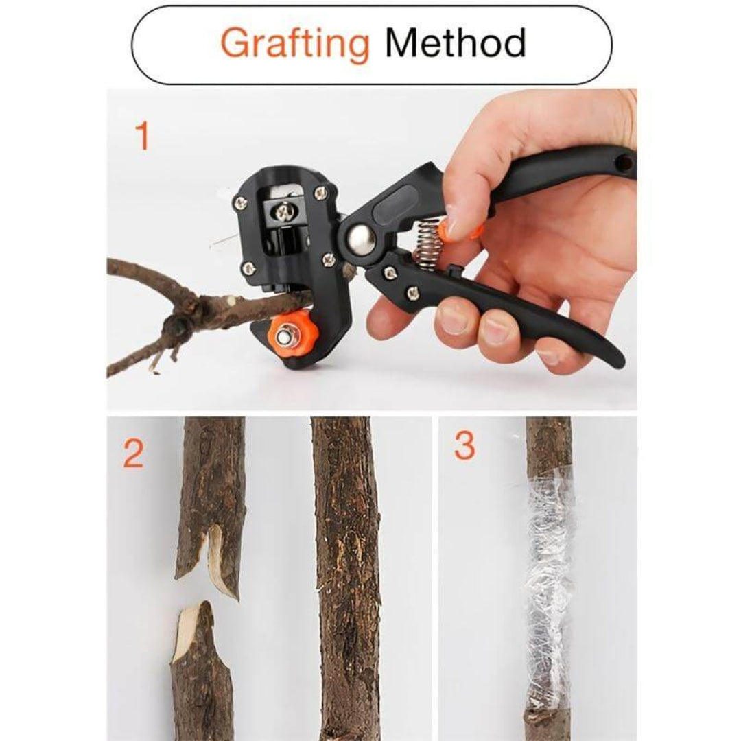 Garden Bypass Pruners and Ergonomic Flower Cutter