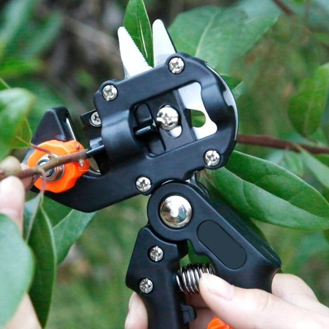 Garden Bypass Pruners and Ergonomic Flower Cutter