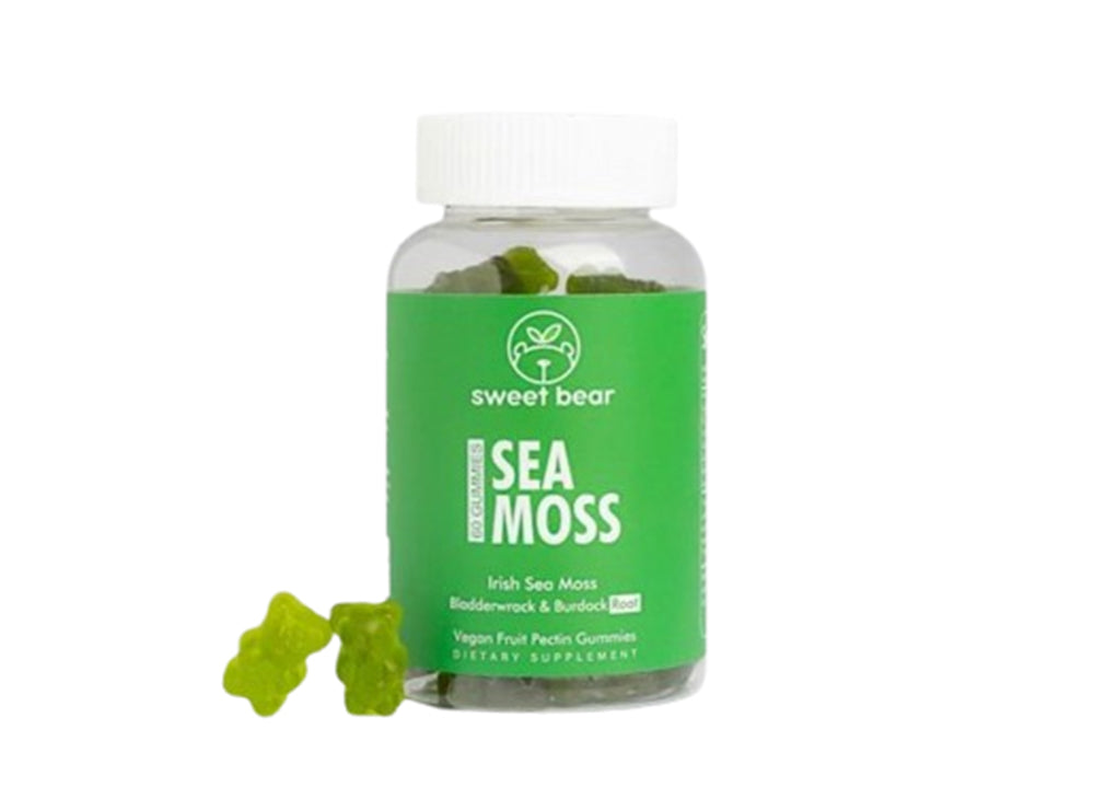 Sweet Bear Sea Moss Bladderwrack Root 60 Gummies