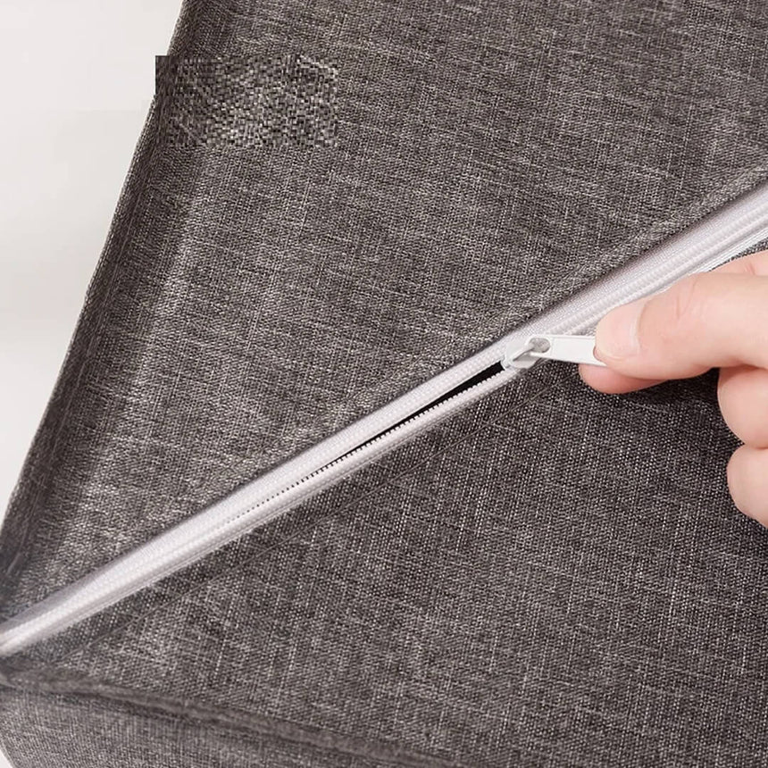 Foldable fabric clothes drawer organizer