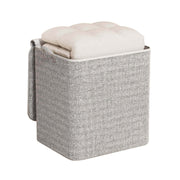 Breathable non woven storage bag with zipper closure