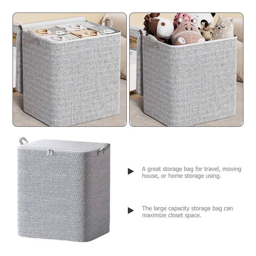 220L storage bag for clothes, blankets and plushies.
