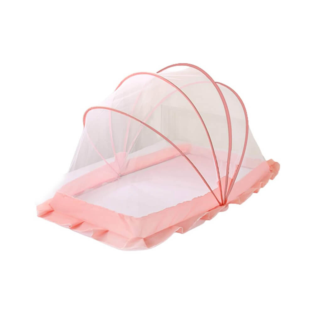 Portable baby mosquito net with breathable mesh