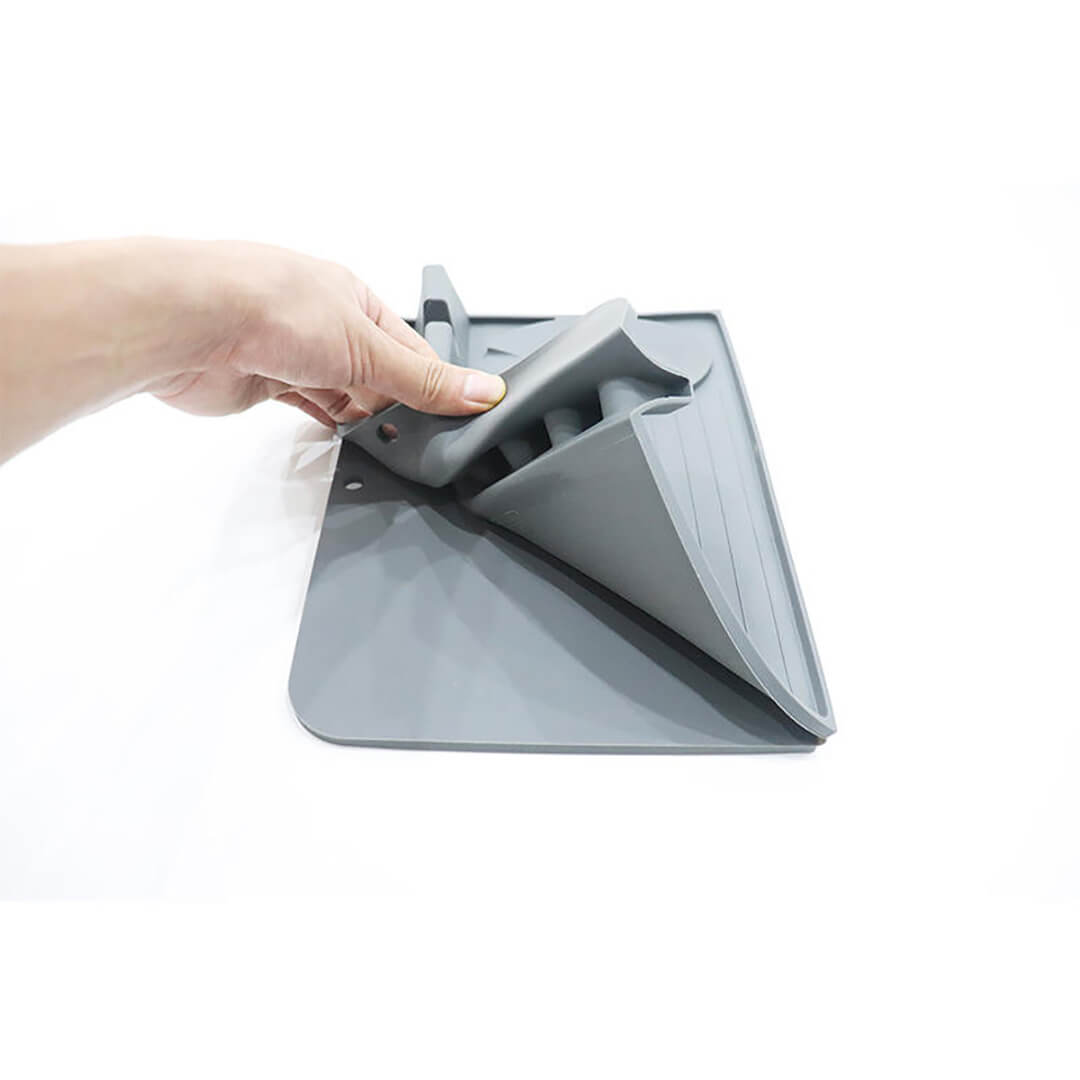 Foldable Silicone Spoon Rest & Dish Drying Mat