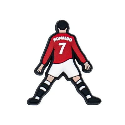 Football Ronaldo SUI Croc Charm