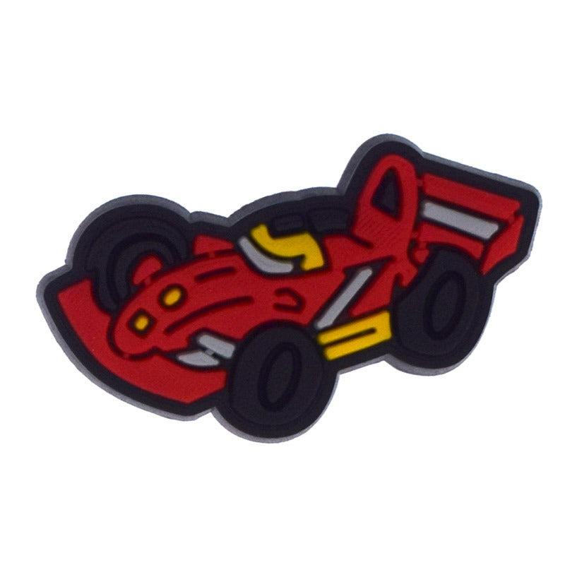 Formula 1 Red Racecar Croc Charm for Crocs | Jibbitz