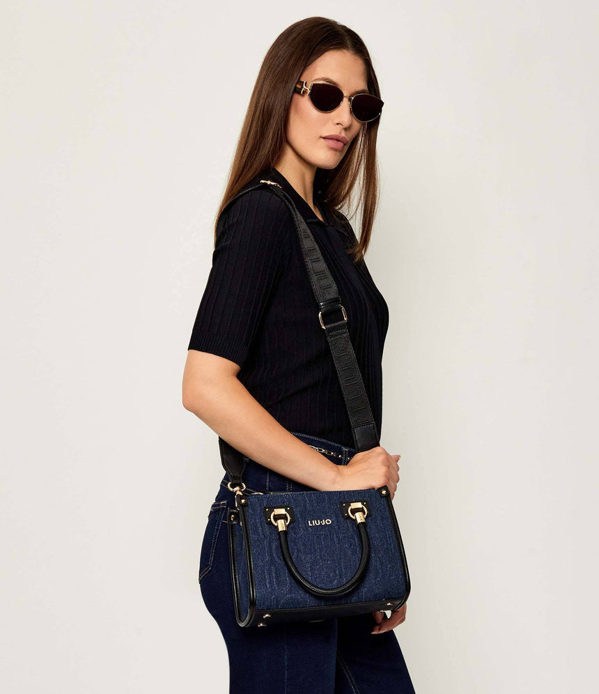 Liu Jo Manhattan Shopper Denim Bag