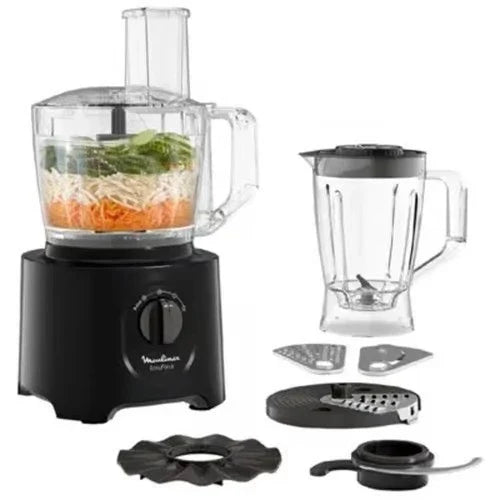 Moulinex Food Processor 800W 2.4L Bowl 1.8L Blender