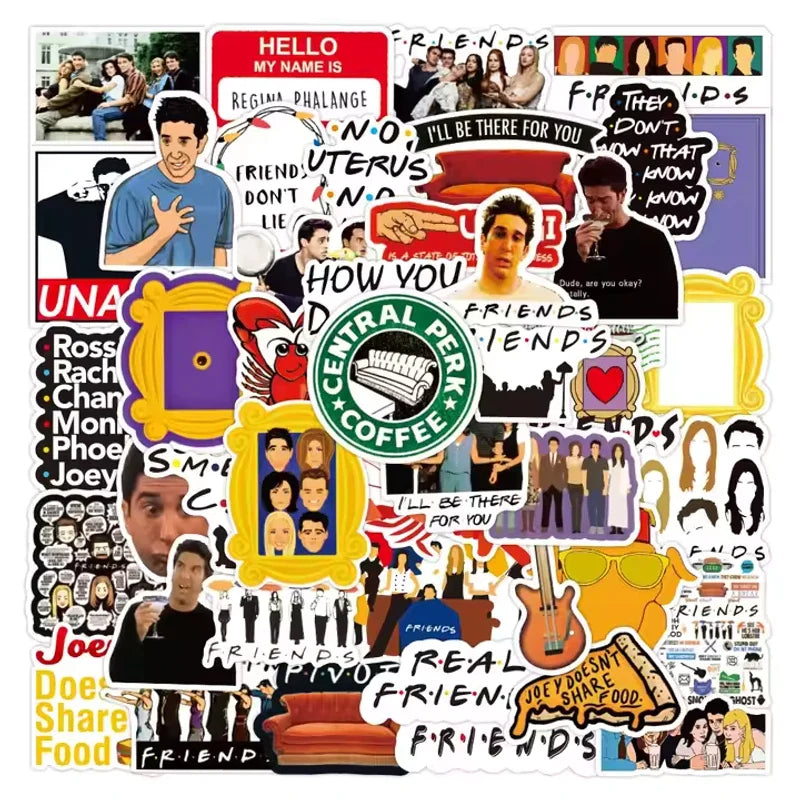 Friends Series Sticker Set of 50 pieces