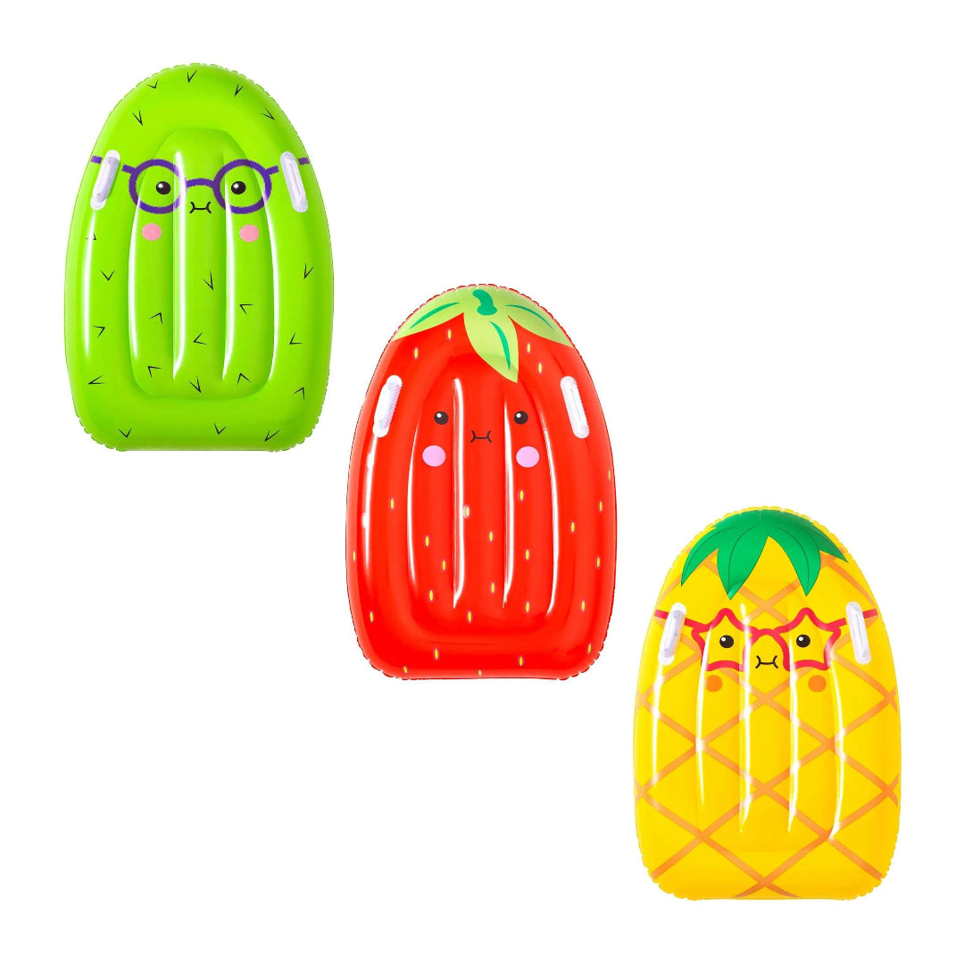 Fruit Pattern Inflatable Surfboard Pool Float