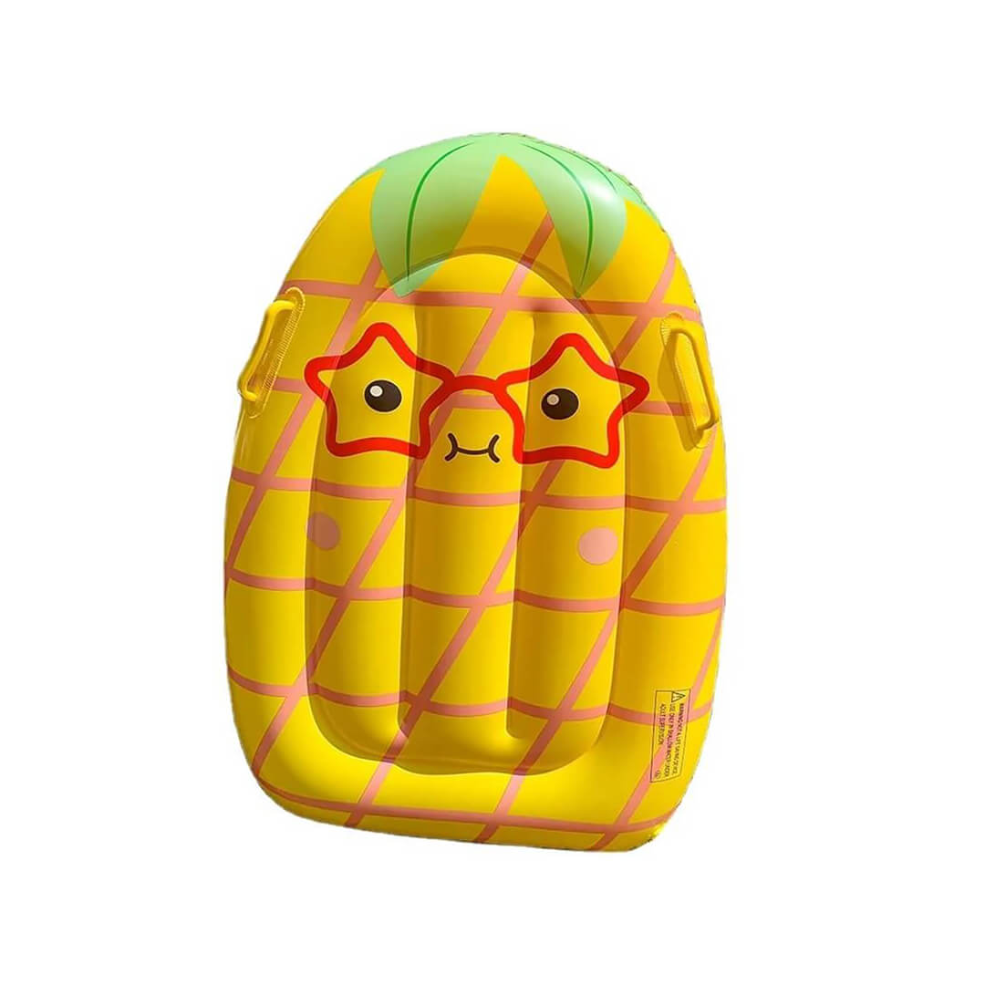 Fruit Pattern Inflatable Surfboard Pool Float Pineapple