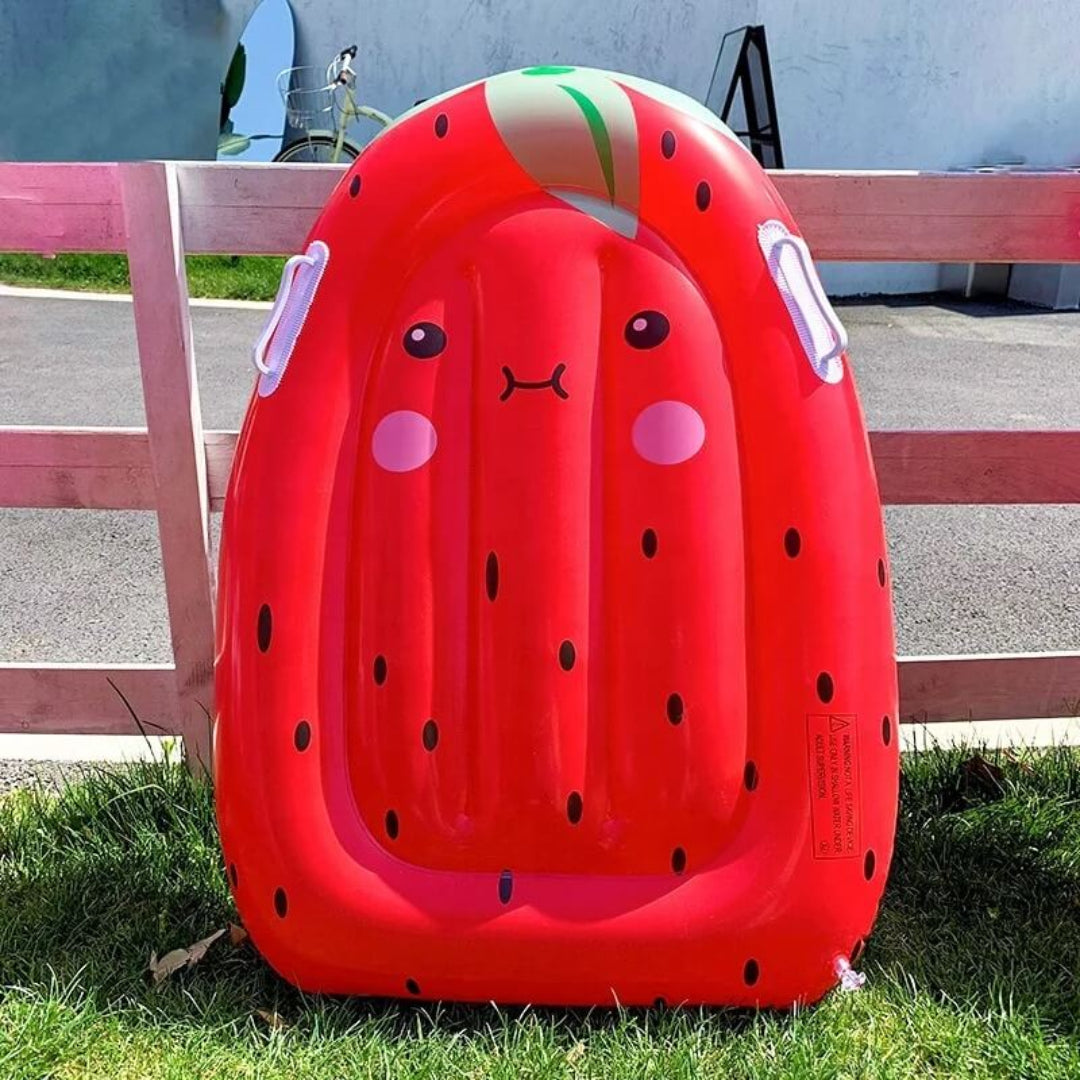 Fruit Pattern Inflatable Surfboard Pool Float
